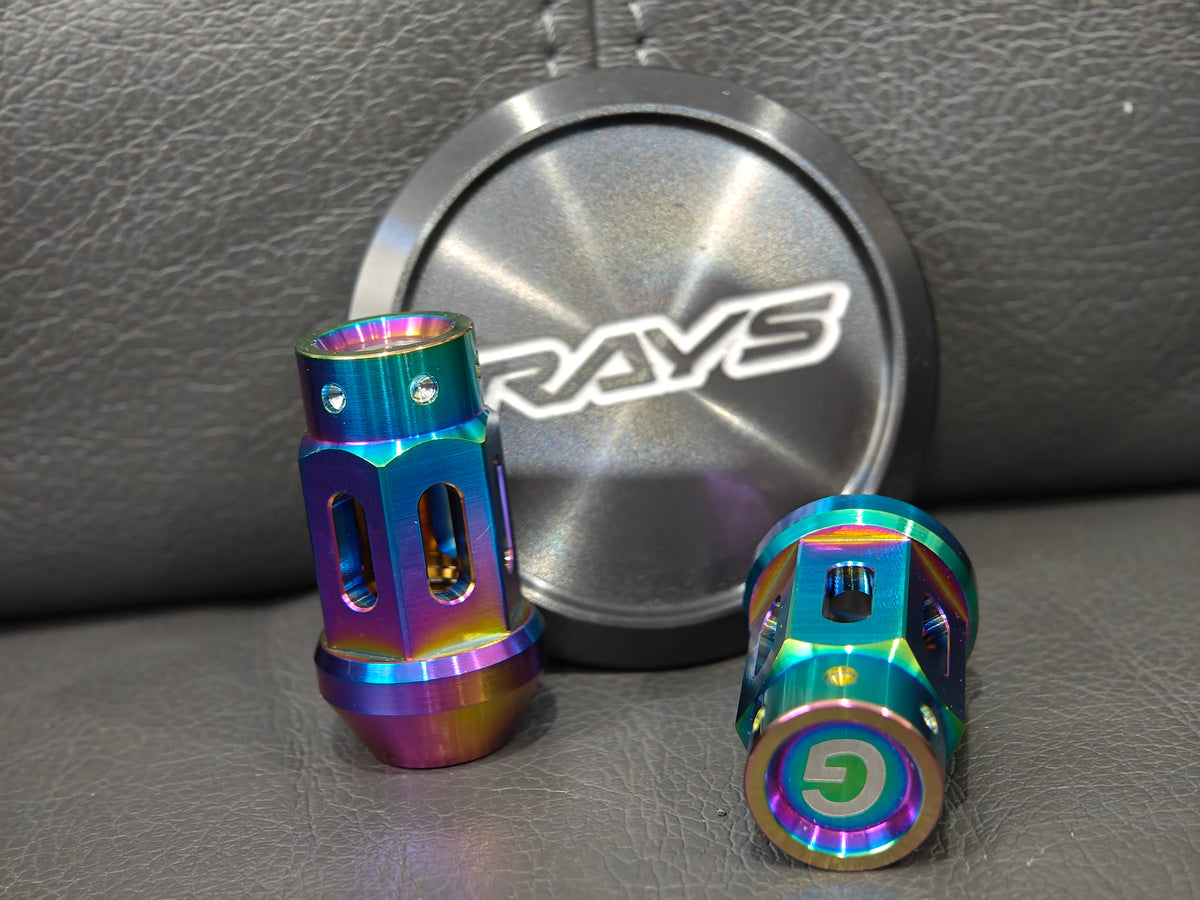 Grandma Titanium Racing Wheel Nuts - Burnt Titanium8