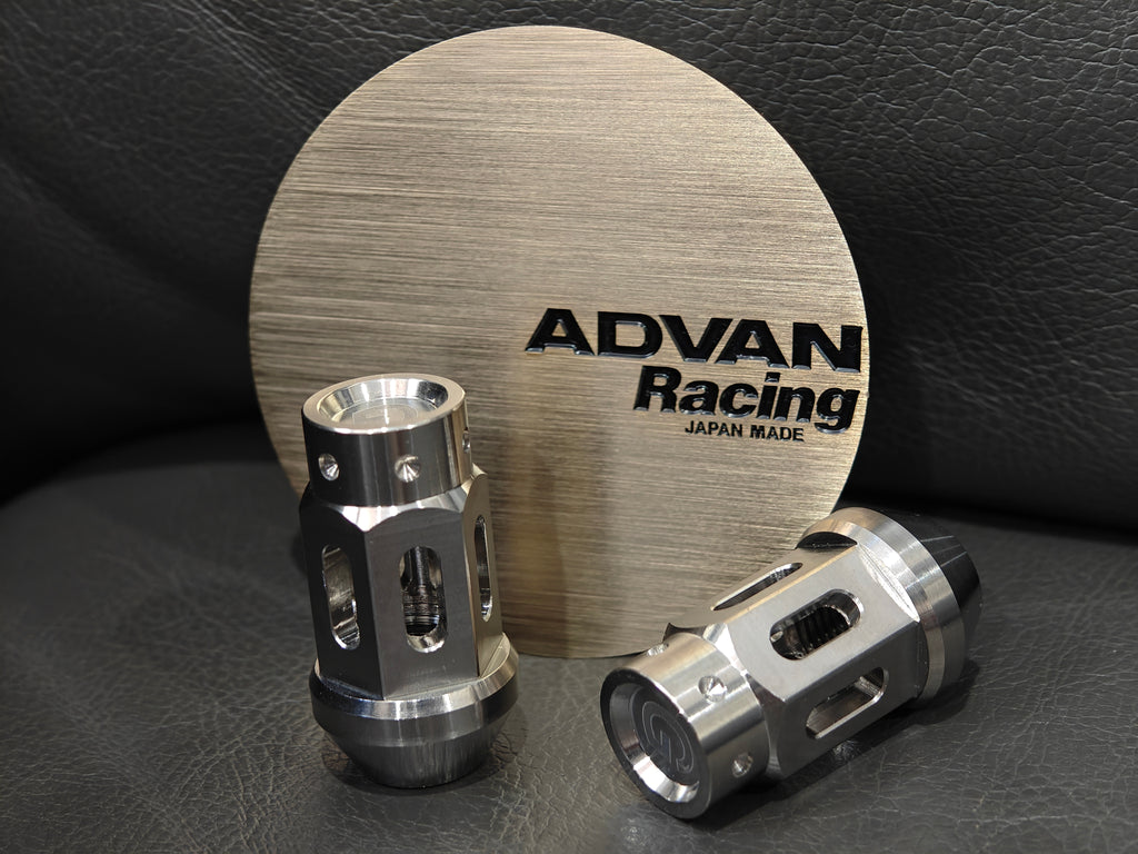 Grandma Titanium Racing Wheel Nuts - Diamond Sliver