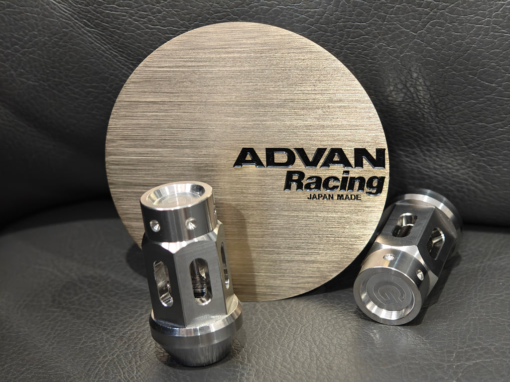 Grandma Titanium Racing Wheel Nuts - Diamond Sliver