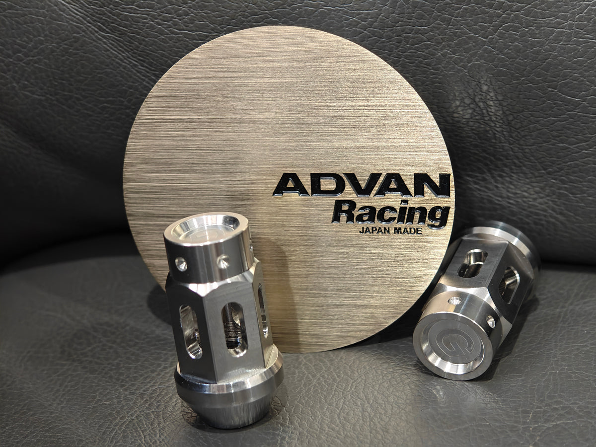 Grandma Titanium Racing Wheel Nuts - Diamond Sliver