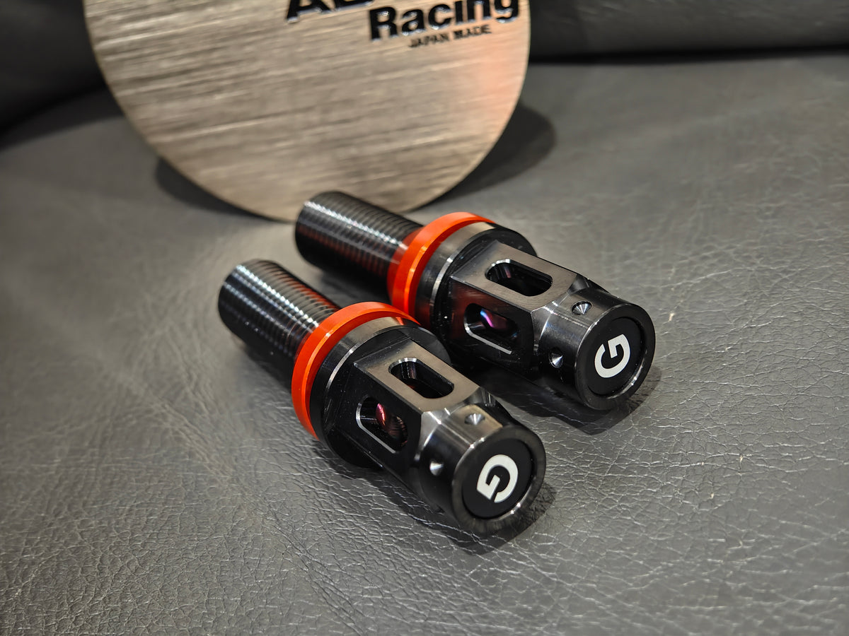Grandma Titanium Racing Wheel Bolts - Satin Black