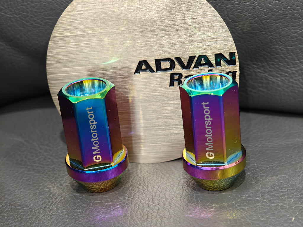 Grandma Aluminum Wheel Nuts - Burnt Titanium