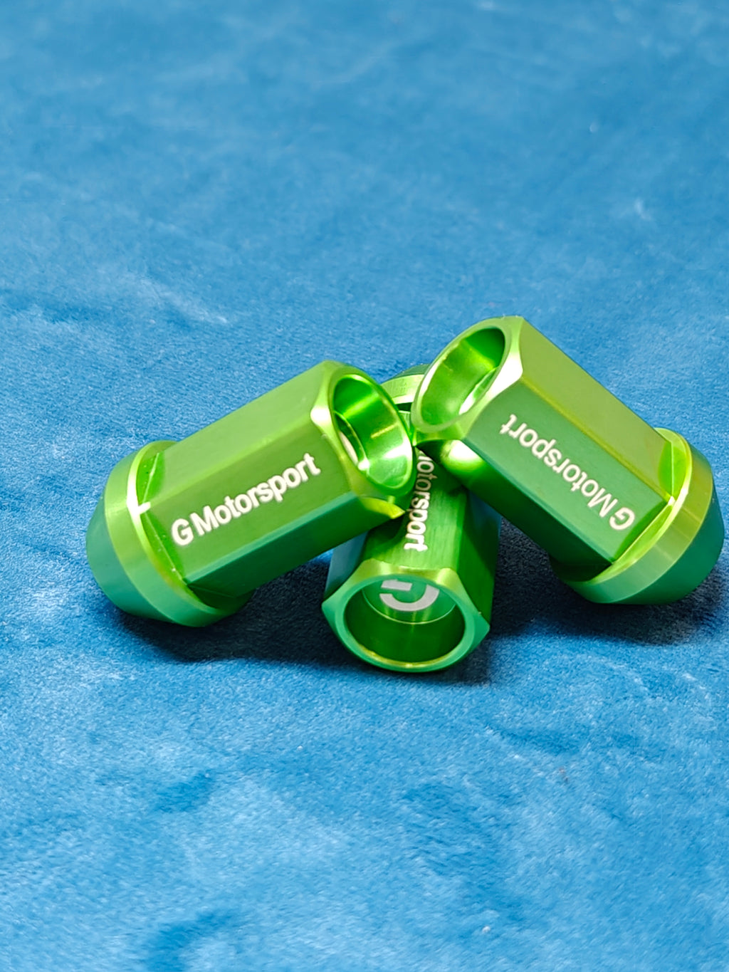 Grandma Aluminium Wheel Nuts - Green