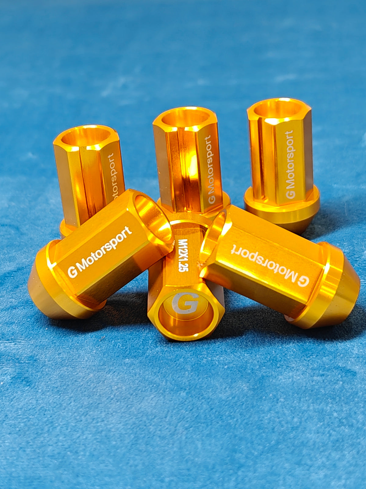 Grandma Aluminium Wheel Nuts - Golden