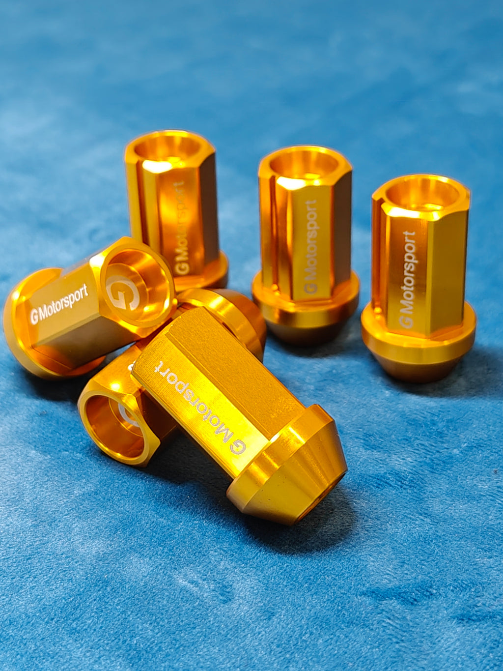 Grandma Aluminium Wheel Nuts - Golden
