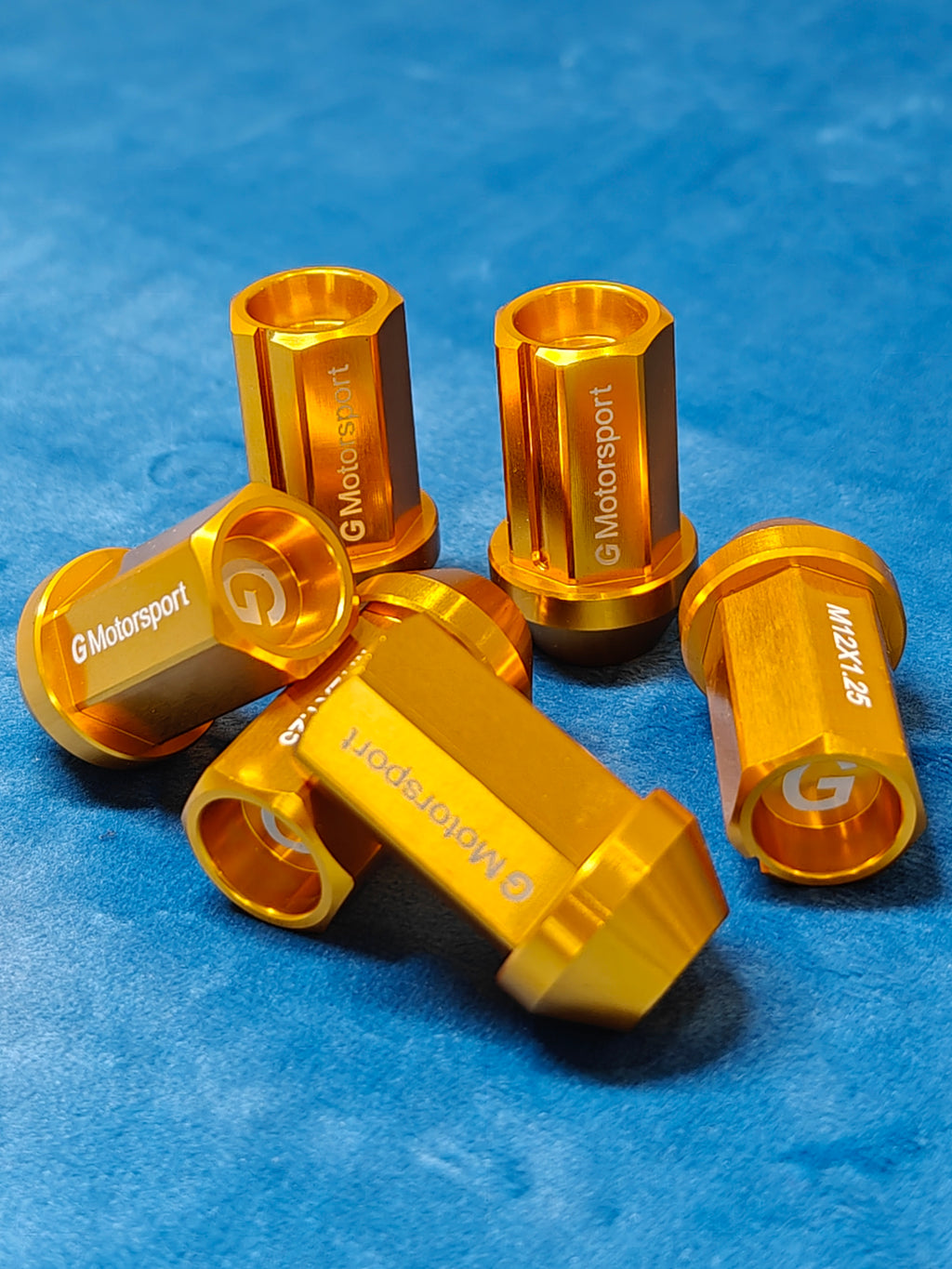 Grandma Aluminium Wheel Nuts - Golden