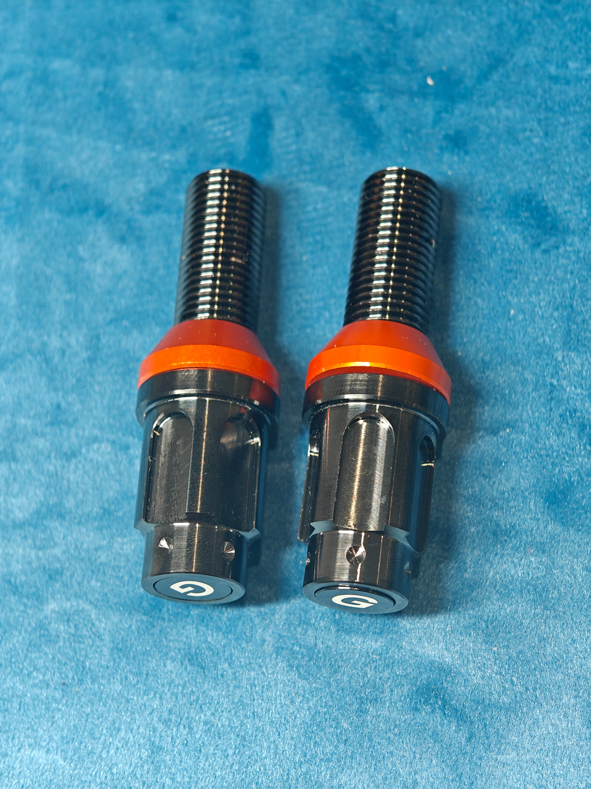 Grandma Titanium Racing Wheel Bolts - Satin Black