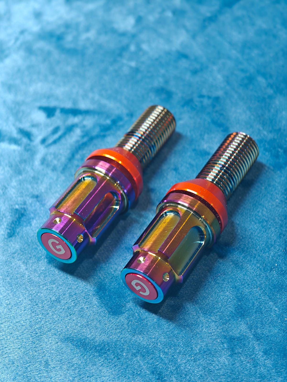 Grandma Titanium Racing Wheel Bolts - Burnt Titanium