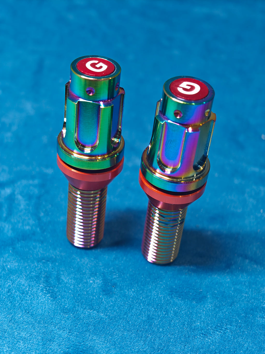 Grandma Titanium Racing Wheel Bolts - Burnt Titanium