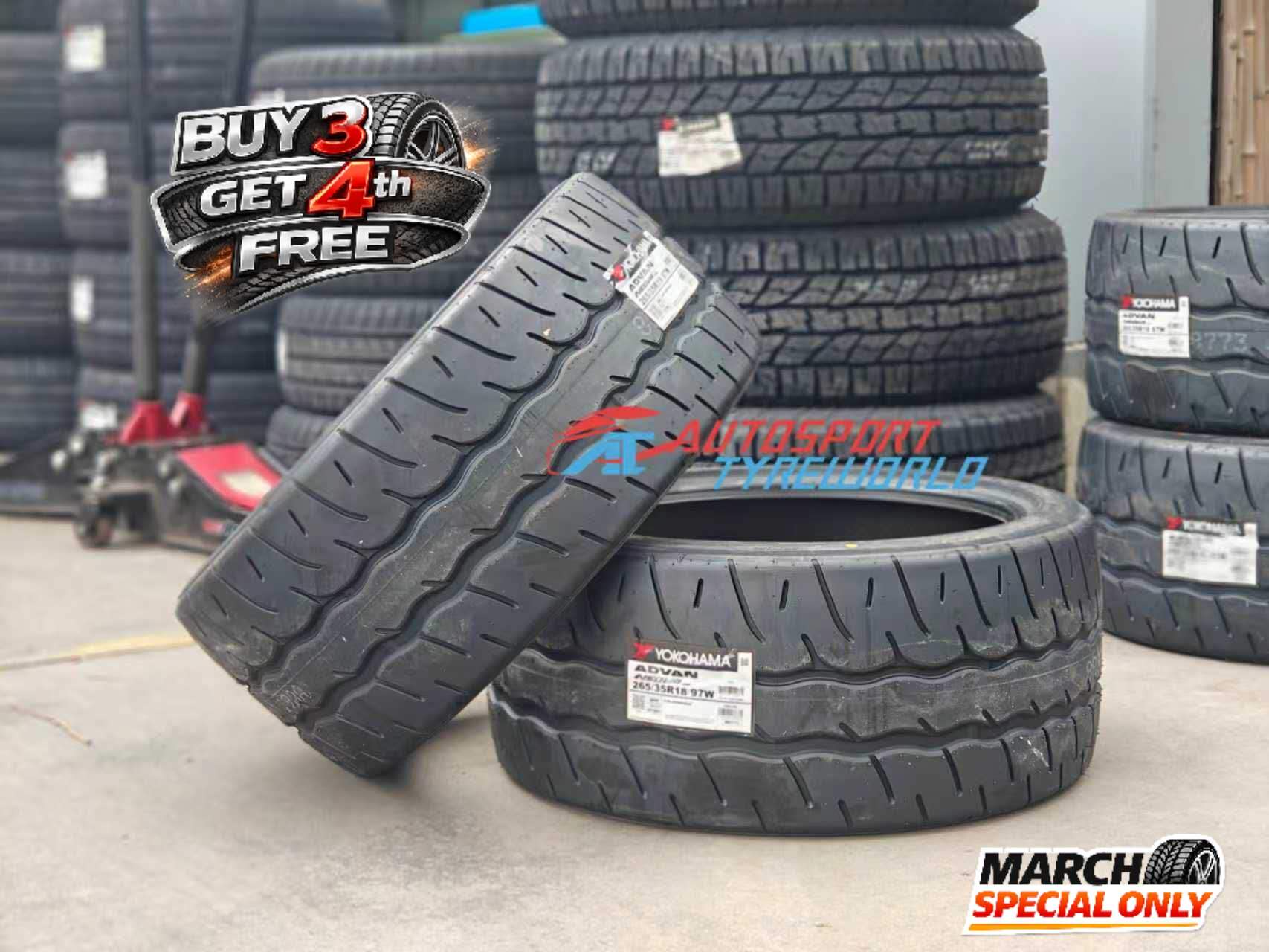 255/40R20 101W Yokohama ADVAN AD09 (Pre Order ETA 1 to 2 Days)