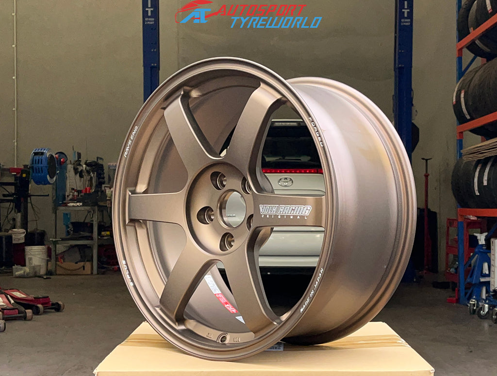 Rays Volk Racing TE37SAGA S-Plus - Bronze (Almite) (BR) FL5/FK8