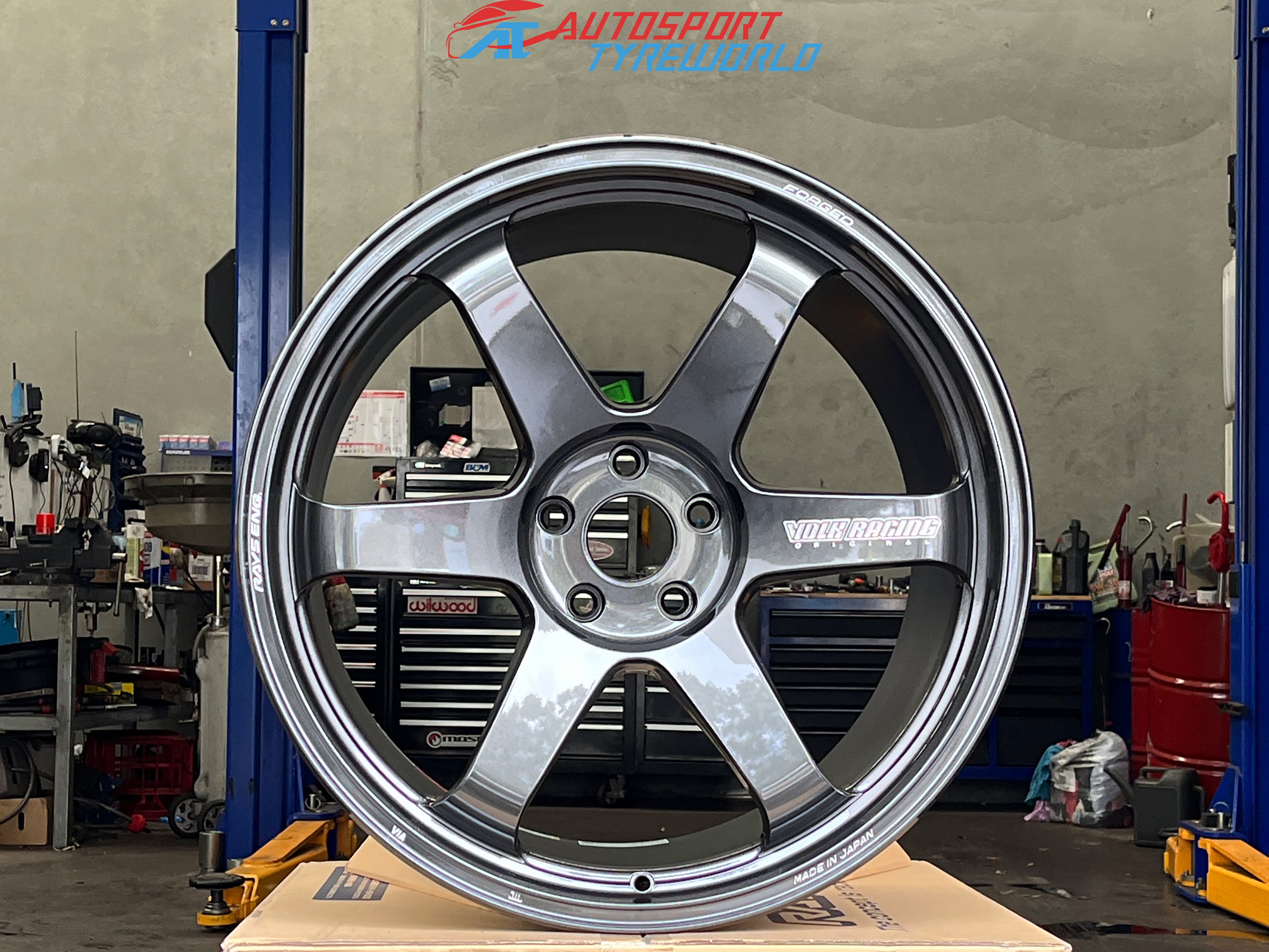 Rays Volk Racing TE37Ultra M-Spec - GTR35