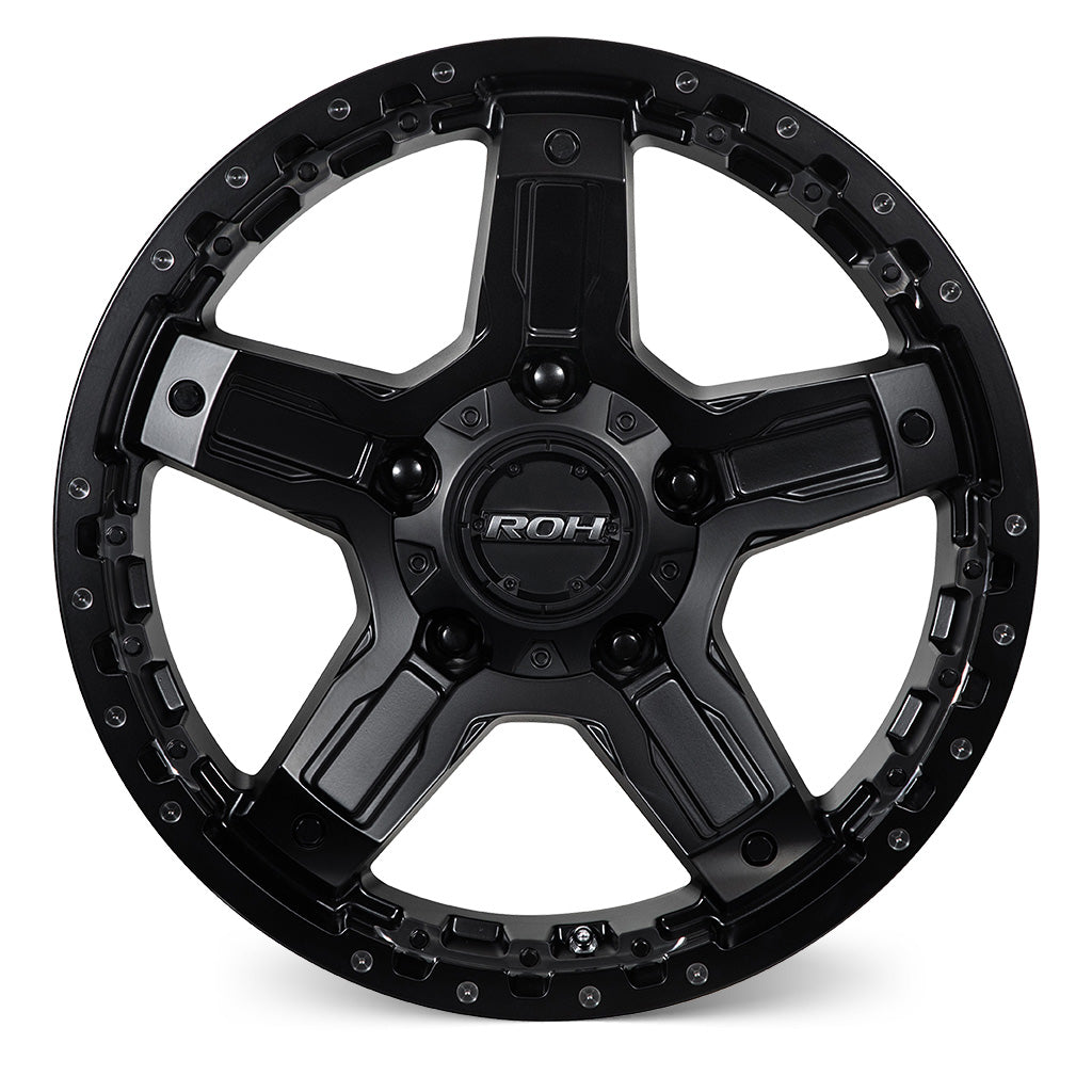 ROH Rock 5 Matte Black (Landcruiser LC100/LC200)