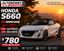Load image into Gallery viewer, Honda S660 Tyre Special Nankang NS-2R