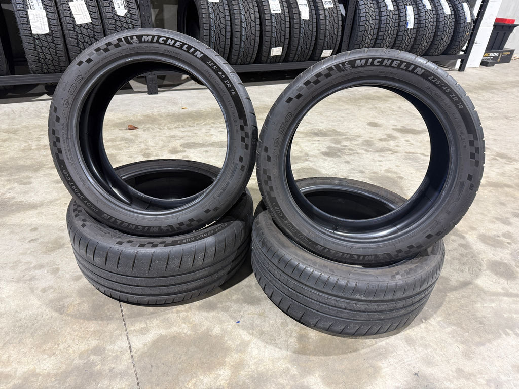 225/45R18 Michelin Pilot Sport Cup 2 Second Hand Call 0433645411 Wingfield Store