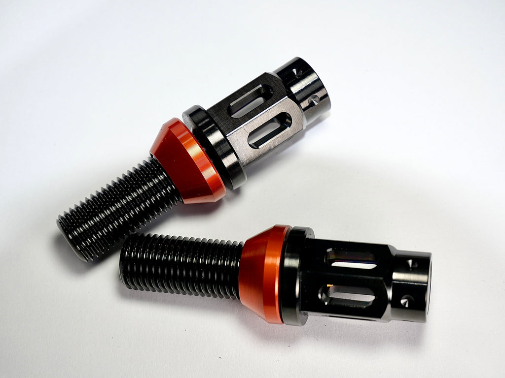 Grandma Titanium Racing Wheel Bolts - Satin Black