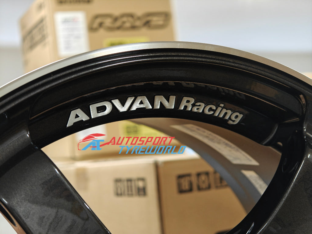 Advan TC4 - Black Gun Metallic and Ring 15 inch