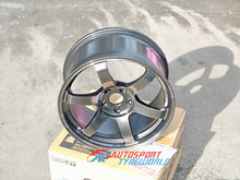 Load image into Gallery viewer, Rays TE37SAGA SL - Shining Black Metal (GR Yaris/STI) 18X9.5 +39 5X114.3
