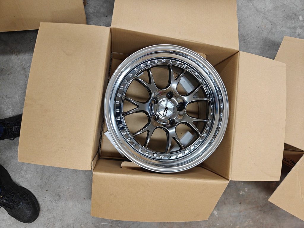 SSR MS3 SPC Colour 18X9.5 +25 5X114.3 (Second Hand)