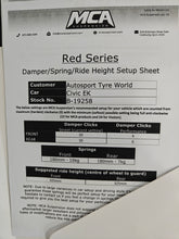 Load image into Gallery viewer, MCA RED Coilover Kit for EK Civic (Clearance)