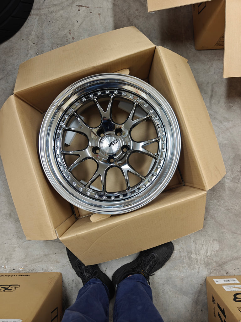 SSR MS3 SPC Colour 18X9.5 +25 5X114.3 (Second Hand)