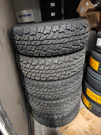 265/70R16 Dunlop AT1 X5 Tyres Second Hand (Nearly New)