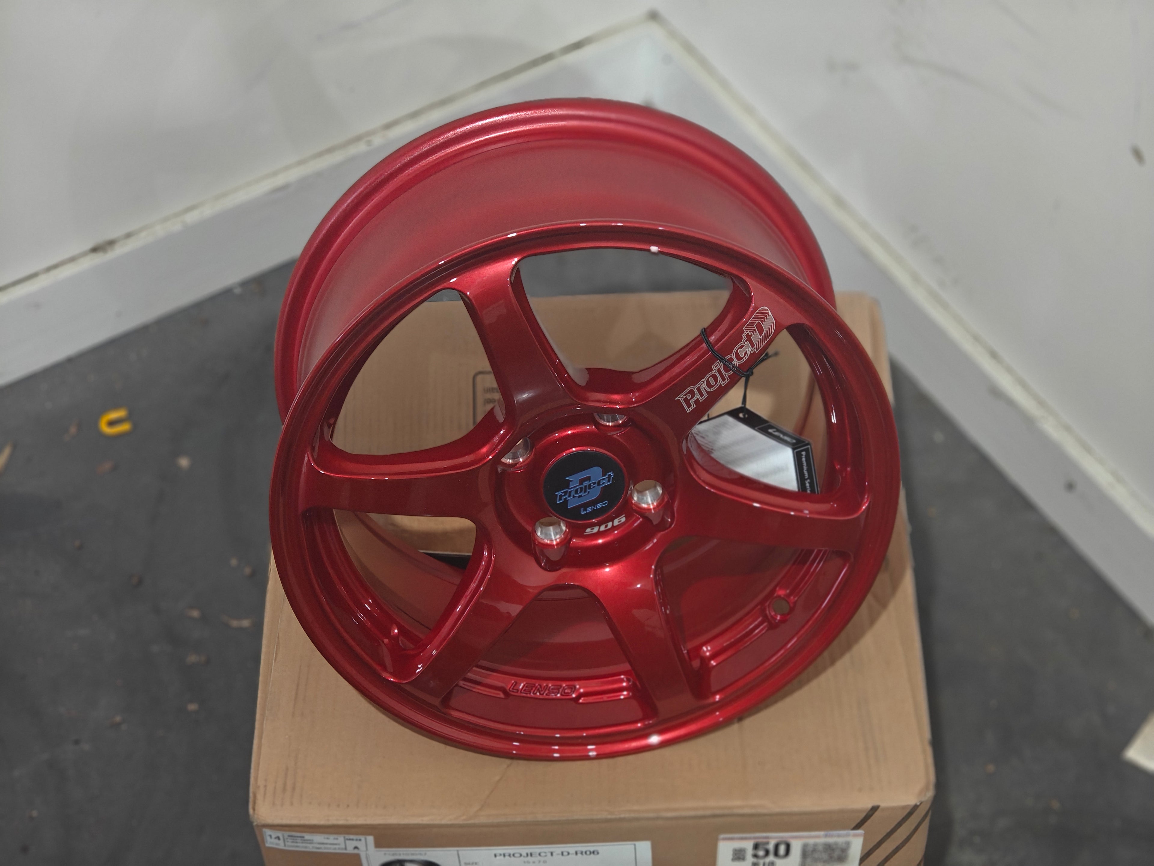 Lenso Project-D-R06 Red (Clearance)