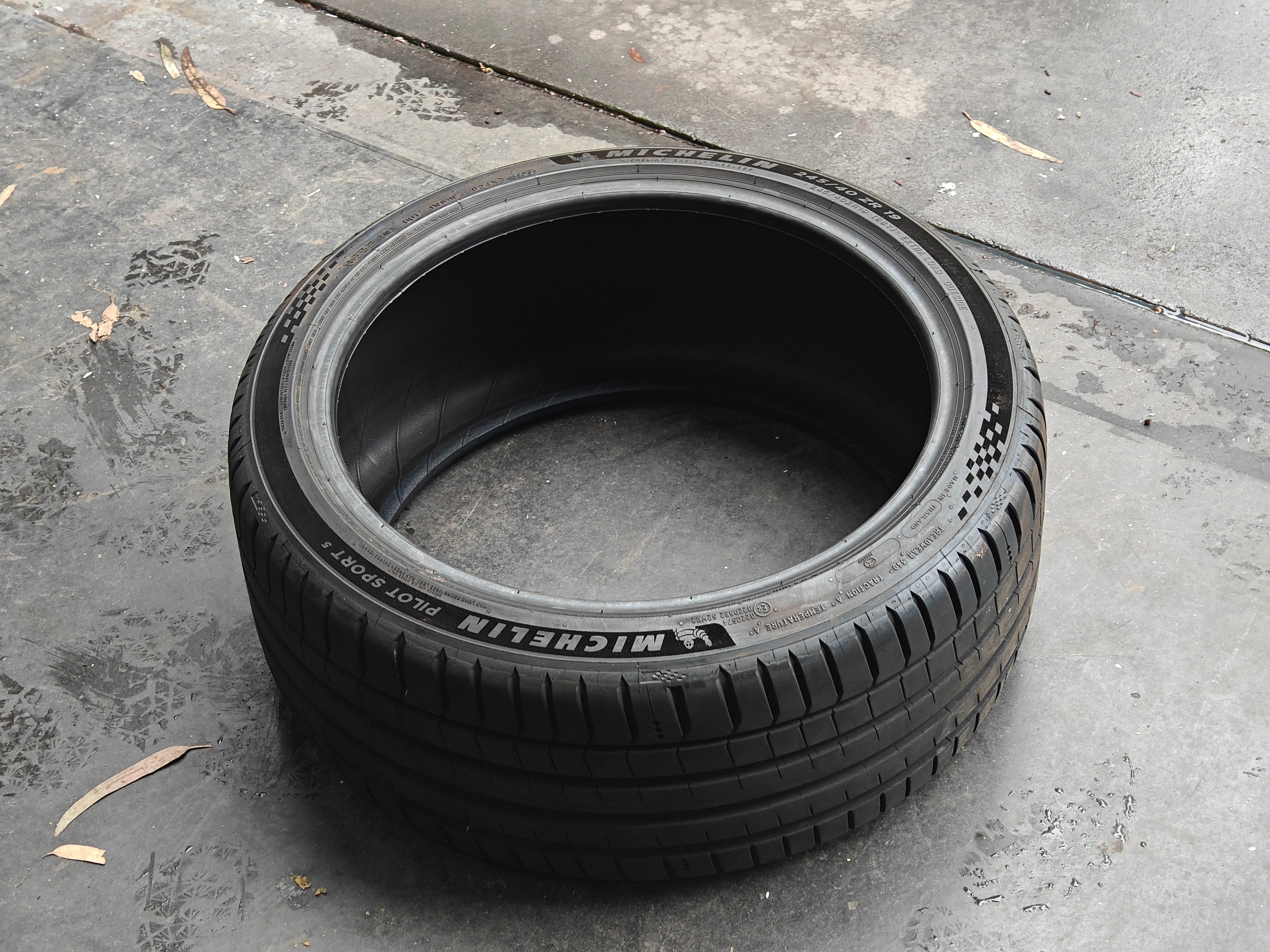 245/40R19 X1 Michelin PS5 second hand