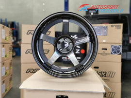 Yokohama Advan Racing GT Premium Version - Dark Bronze Metallic + Machining Logo