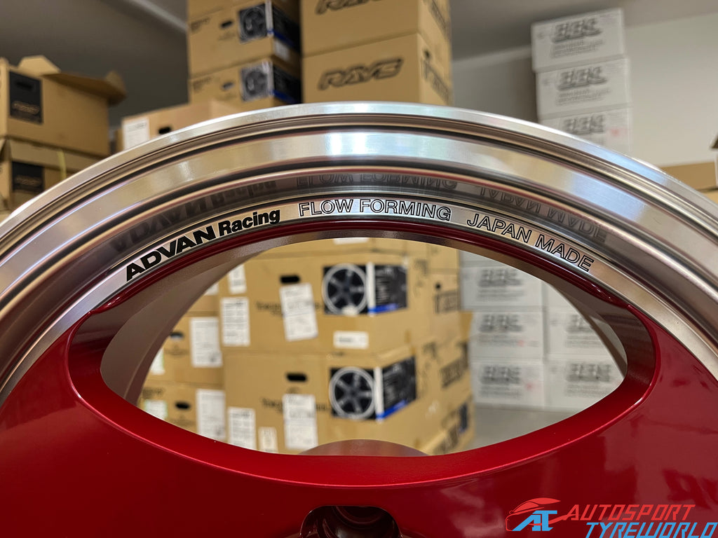 Advan ONI2 - Machinging and Racing Candy Red 15 inch