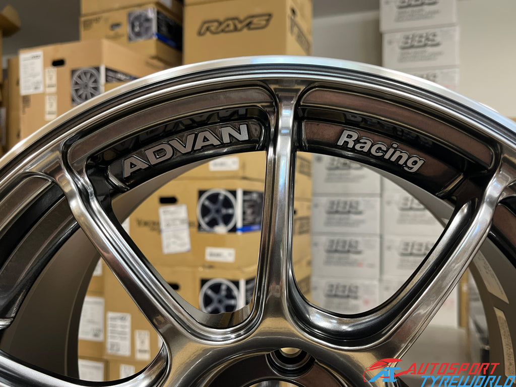 Advan Racing RZII - Racing Hyper Black and Ring (HBR) 15 inch