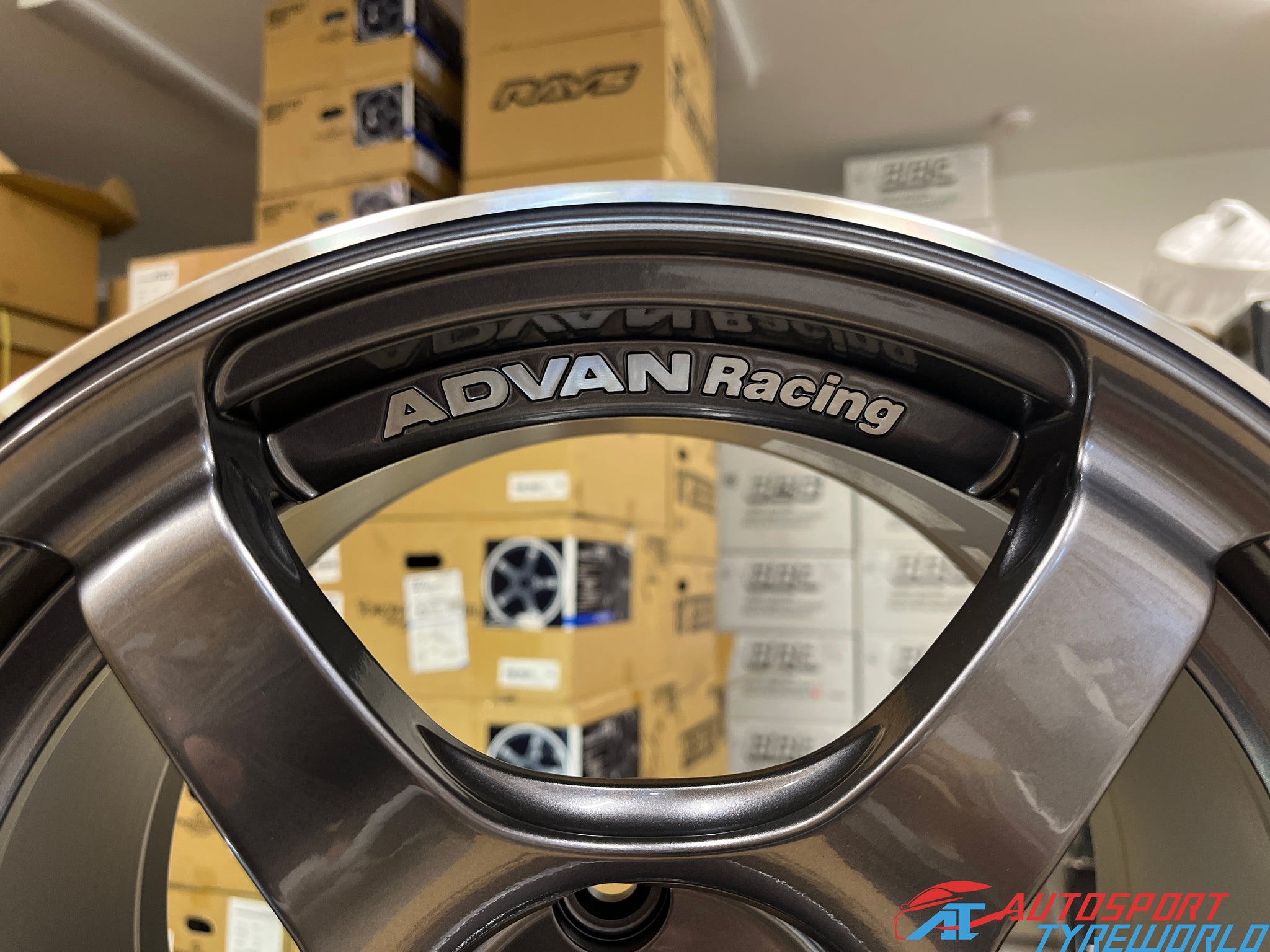 Advan TC-4 - Racing Gun Metallic and Ring (GMR) 15 Inch – Autosport ...