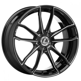 Lenso CONQUISTA ENZO GLOSS BLACK SPOKE CHAMFER
