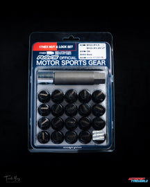 Rays 17HEX Steel Wheel Nuts and Lock Set
