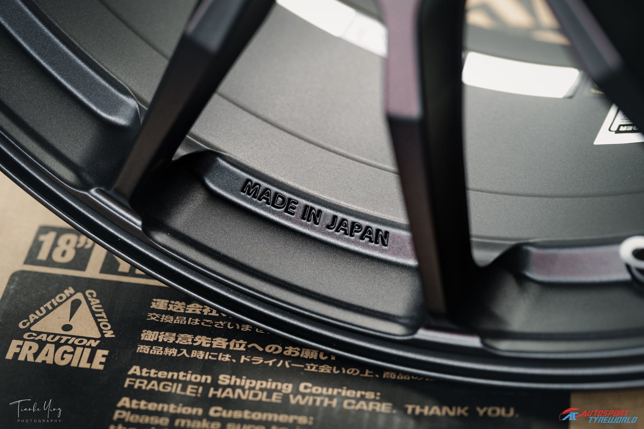 Rays HYUGA HP10 - Matte Super Dark Gunmetal (APJ)