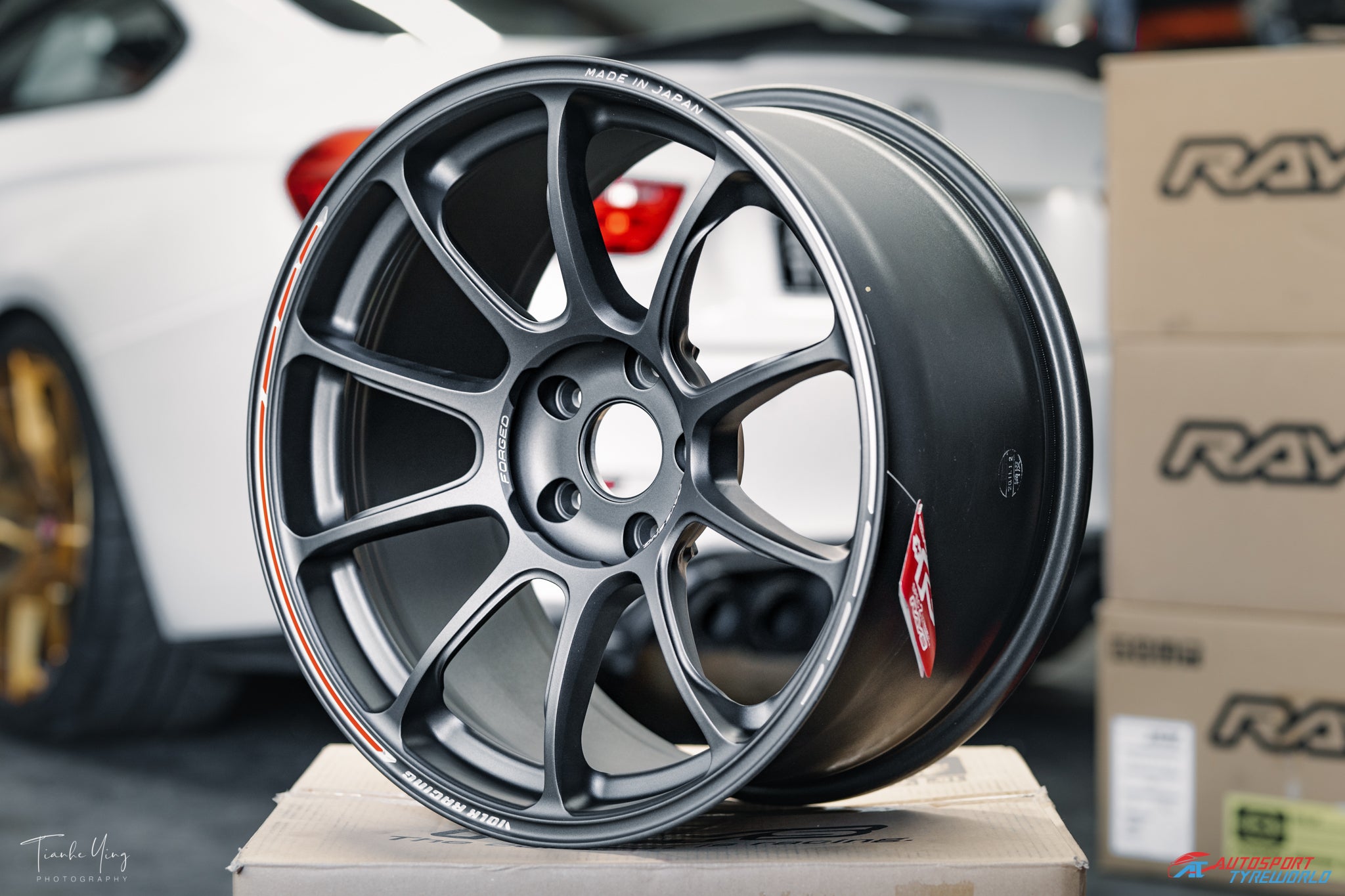 Rays Volk Racing ZE40 - 18X9.5, +21, 5X114.3 - Matte Black