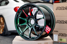 Rays Volk Racing CE28SL - 18X10, +40, 5X114.3 - Racing Green