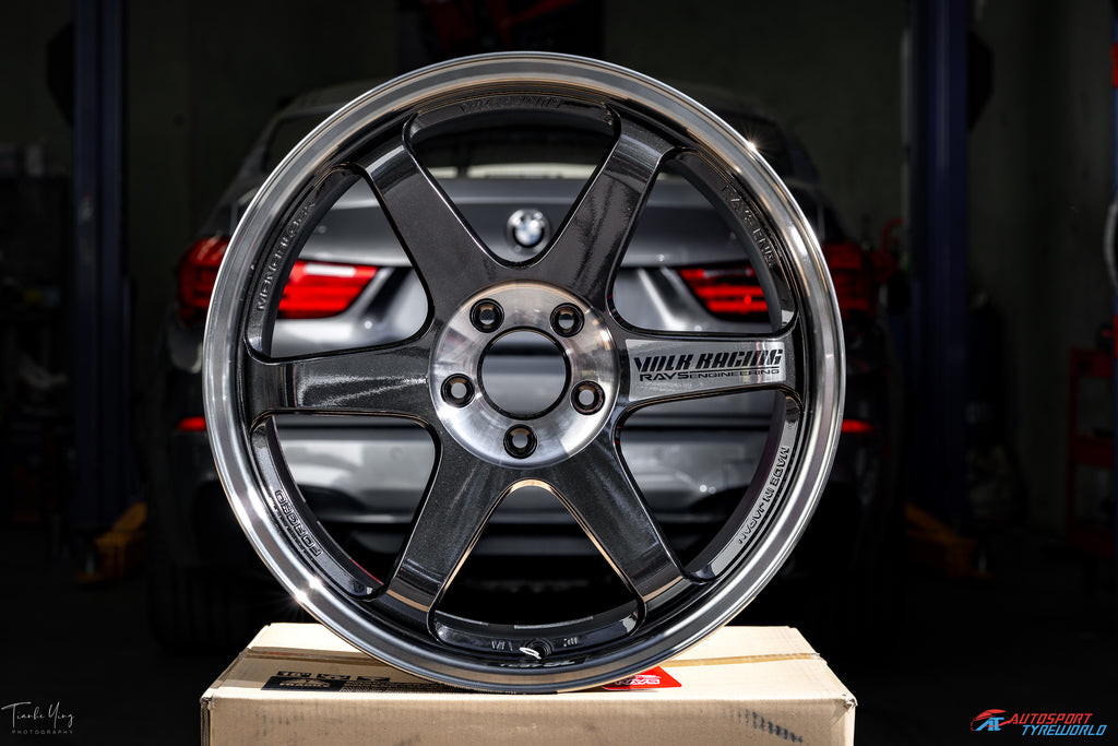 Rays TE37SL - Double Black – Autosport Tyre World Magill