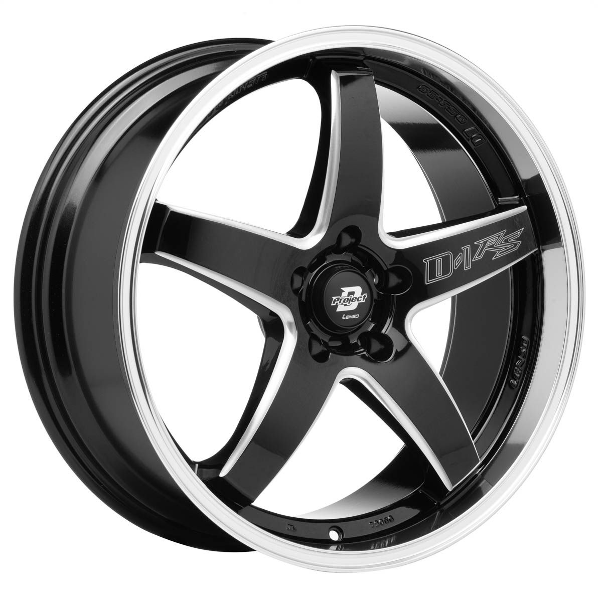 Lenso D1RS - GLOSS BLACK MILLED M-LIP