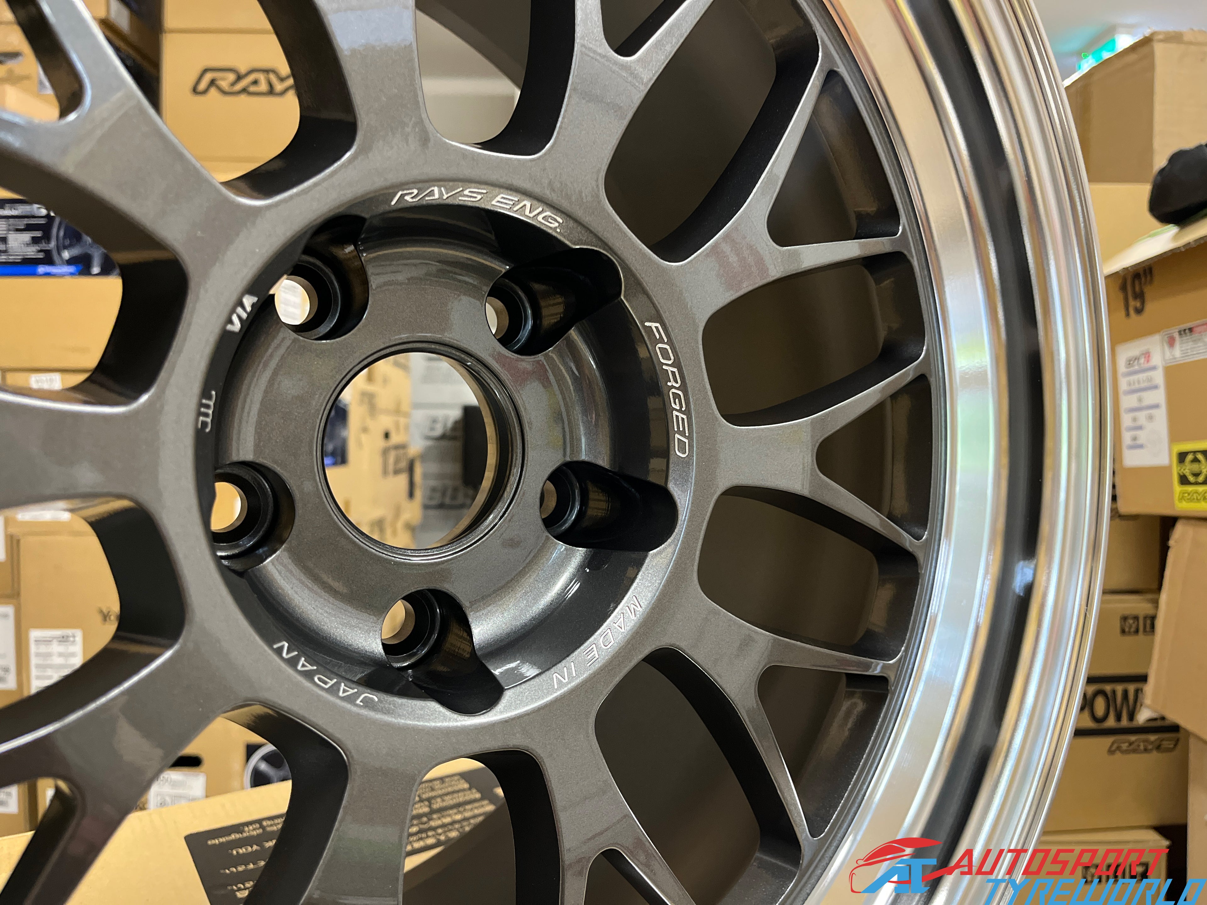Rays Volk Racing 21A - Dark Gunmetal (VC)